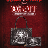 "Othello" Small Leather Handbag Deal