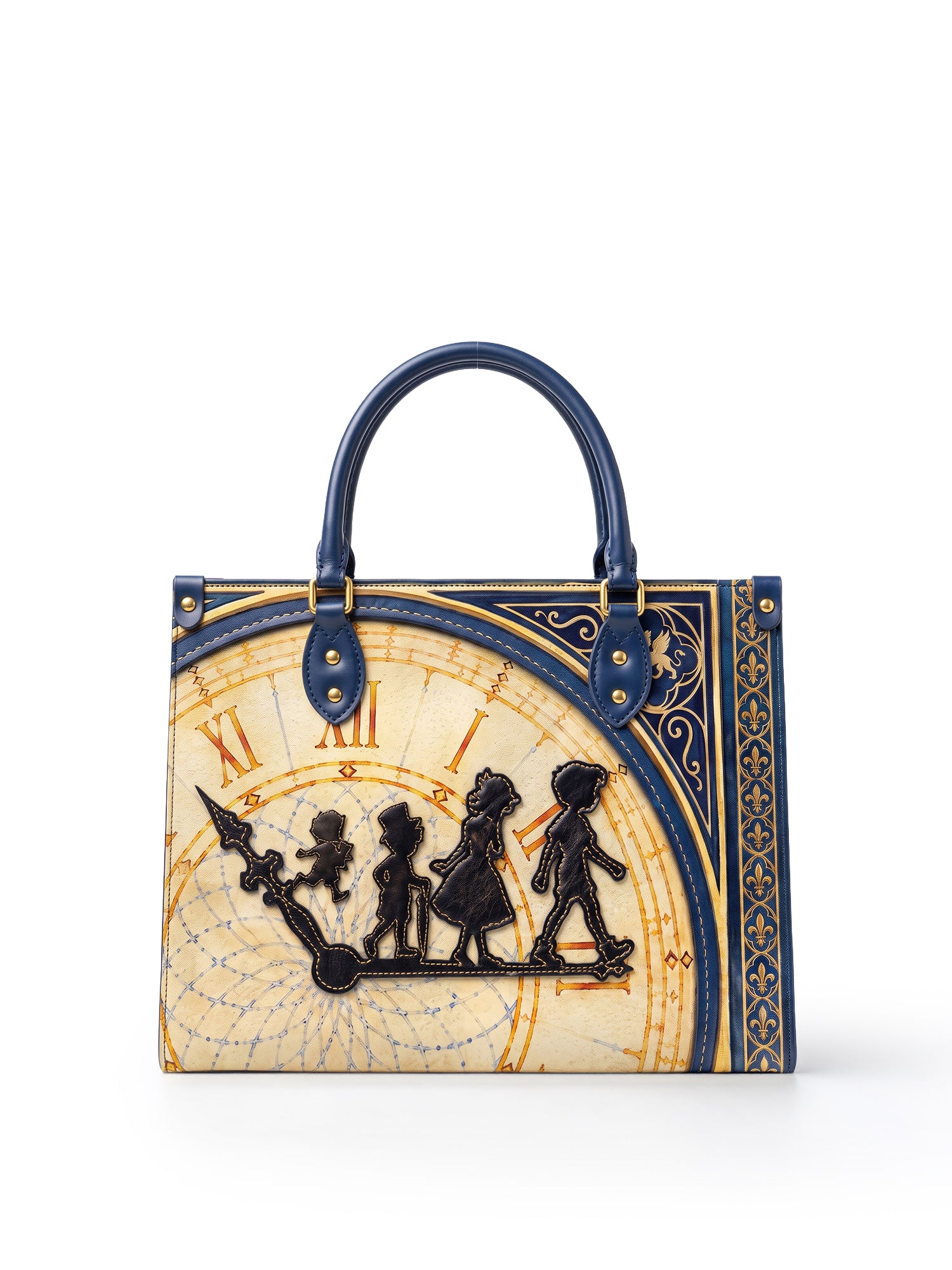 “Going to Neverland” Applique Leather Handbag Pre-order