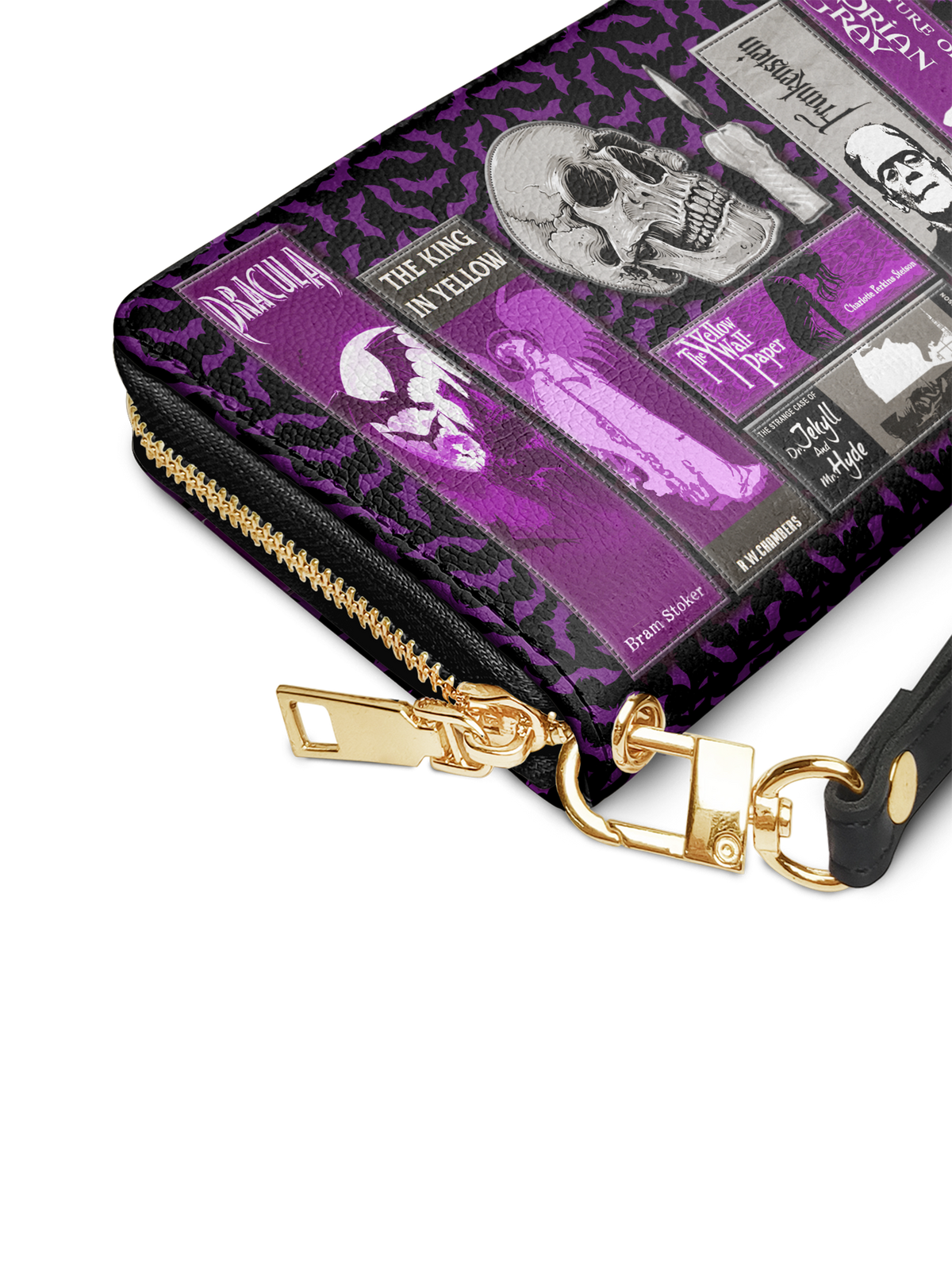 "The Codex of Gothic Tales" Violet Echo Wallet - FALL DEAL
