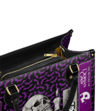 "The Codex of Gothic Tales" Violet Echo Leather Handbag Deal