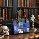 "Poe's Library" Midnight Ink Small Leather Handbag Deal