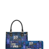 "Poe's Library" Midnight Ink Small Leather Handbag Deal