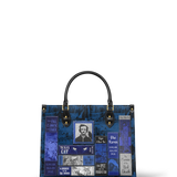 "Poe's Library" Midnight Ink Leather Handbag Deal