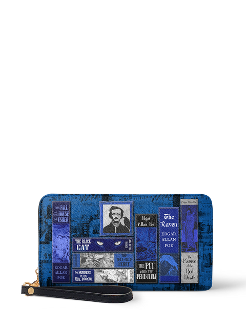 "Poe's Library" Midnight Ink Wallet