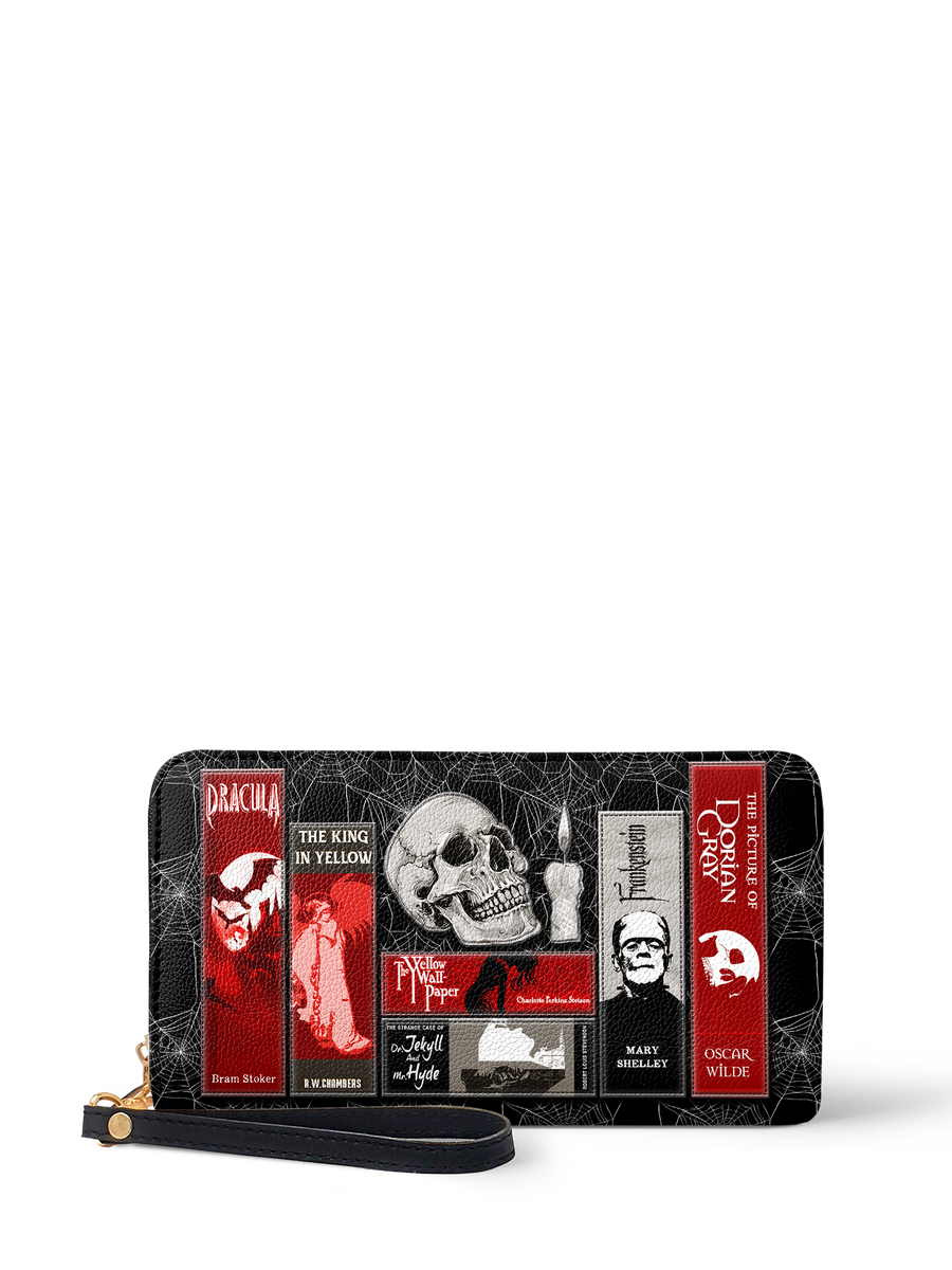 "The Codex of Gothic Tales" Black Widow’s Kiss Wallet