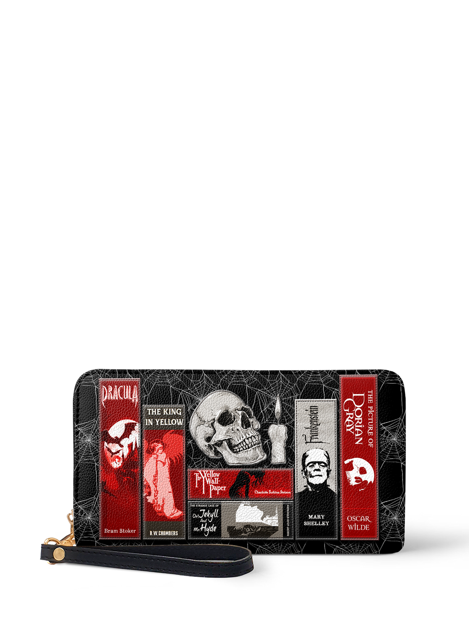 "The Codex of Gothic Tales" Black Widow’s Kiss Wallet