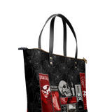 "The Codex of Gothic Tales" Black Widow’s Kiss Leather Tote Bag Deal