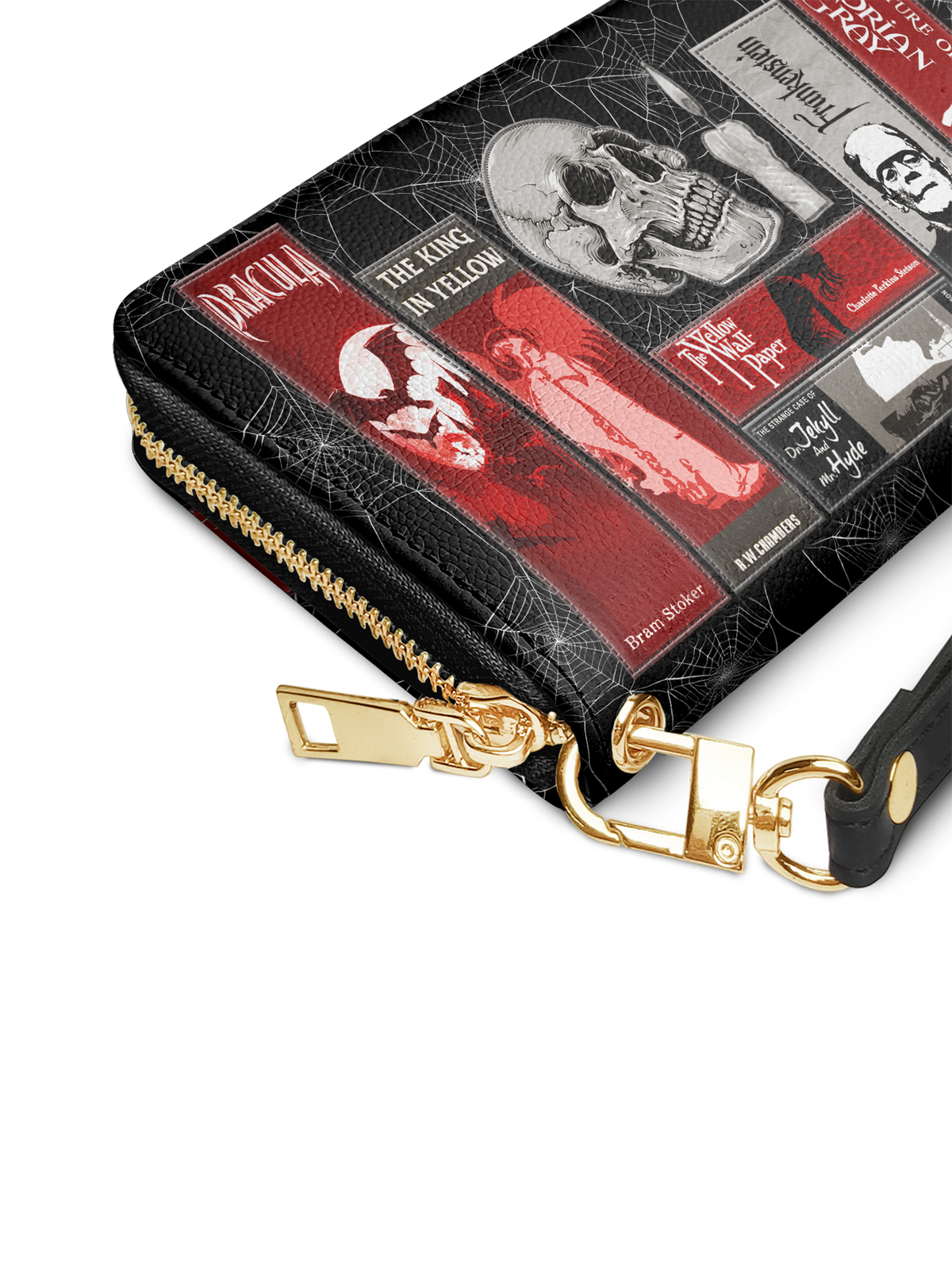 "The Codex of Gothic Tales" Black Widow’s Kiss Wallet - FALL DEAL