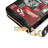 "The Codex of Gothic Tales" Black Widow’s Kiss Wallet - CLEAROUT