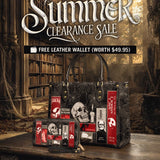 "The Codex of Gothic Tales" Black Widow’s Kiss Leather Handbag Deal