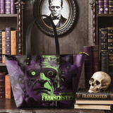 "Frankenstein" Lablight Violet Leather Tote Bag Deal