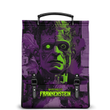 "Frankenstein" Lablight Violet Leather Backpack