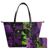 "Frankenstein" Lablight Violet Leather Tote Bag Deal