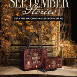 "Romeo And Juliet" Poison Rose Small Leather Handbag Deal