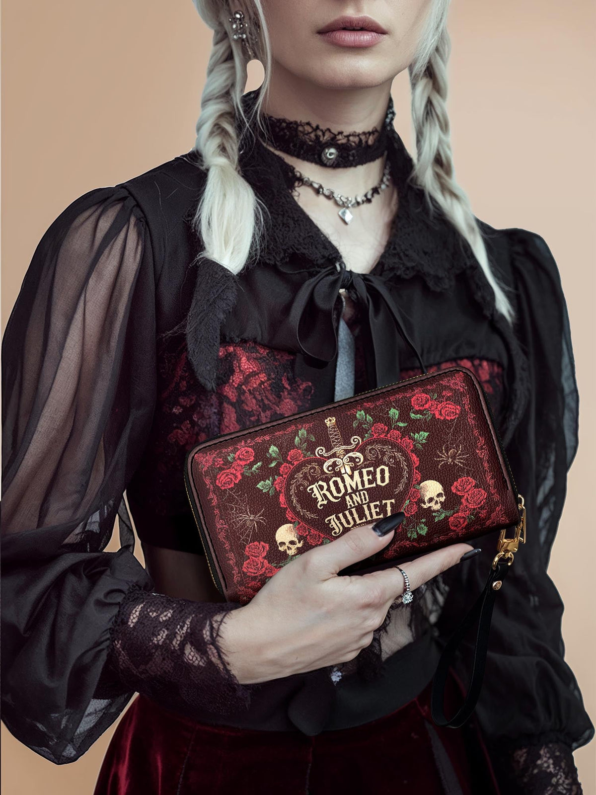 "Romeo And Juliet" Poison Rose Wallet - EVERMORE DEAL
