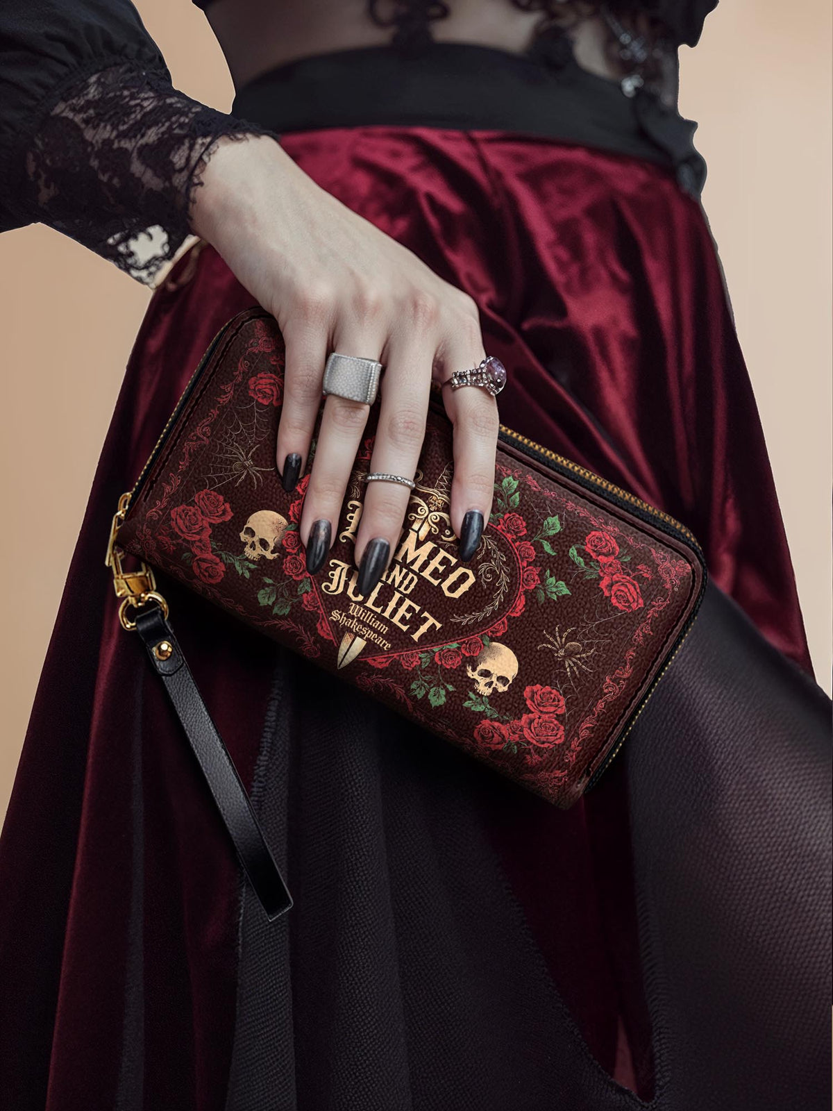 "Romeo And Juliet" Poison Rose Wallet - EVERMORE DEAL