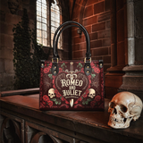 "Romeo And Juliet" Poison Rose Small Leather Handbag