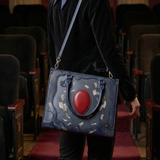 “The Red Balloon” Applique Leather Handbag Pre-order