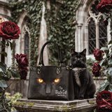 "The Black Cat" Small Leather Handbag Deal