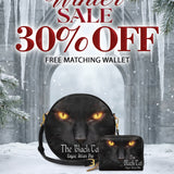 "The Black Cat" Circle Crossbody Bag Deal