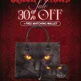 "The Black Cat" Leather Handbag Deal