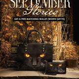 "The Black Cat" Leather Handbag Deal