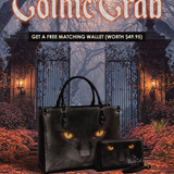 "The Black Cat" Leather Handbag Deal