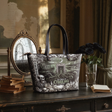 "The Call Of Cthulhu" Leather Tote Bag