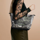 "The Call Of Cthulhu" Leather Tote Bag