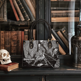 "The Cask Of Amontillado" Small Leather Handbag