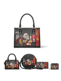 "The Codex of Gothic Tales" Deadlight Black The Signature Trio Bundle (Small Leather Handbag) - EVERMORE DEAL