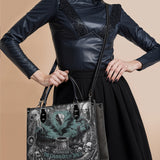 "The Colour Out Of Space" - Black Interior - Leather Handbag