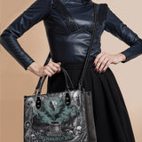 "The Colour Out Of Space" - Black Interior - Leather Handbag - CLEAROUT