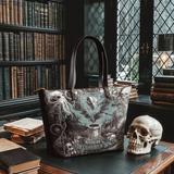 "The Colour Out Of Space" Leather Tote Bag