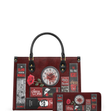 The Crimson Codex Leather Handbag Deal