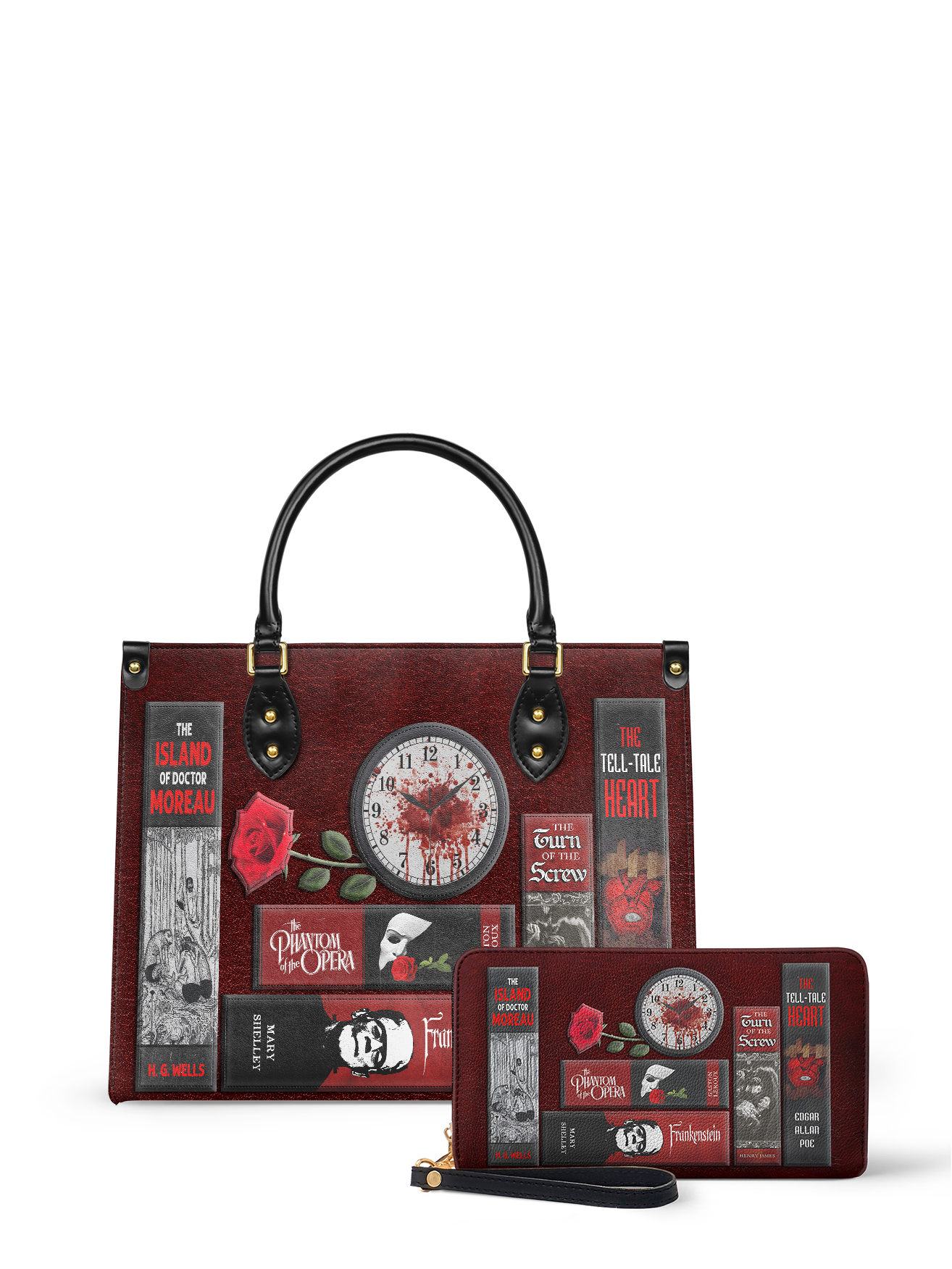 The Crimson Codex Leather Handbag Deal