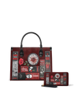 "The Crimson Codex" Leather Handbag - EVERMORE DEAL