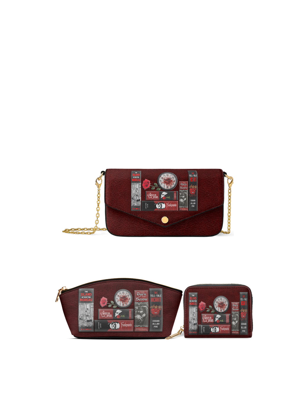 "The Crimson Codex" Pochette - EVERMORE DEAL
