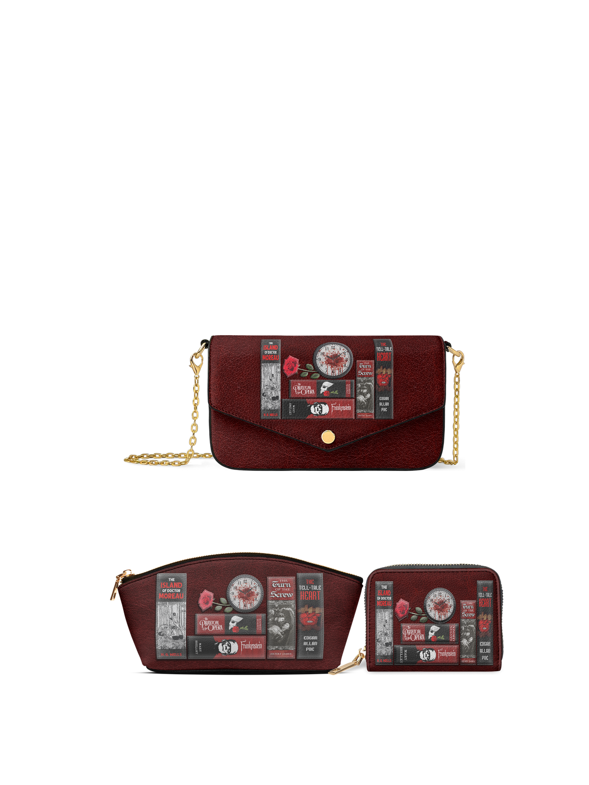 "The Crimson Codex" Pochette - EVERMORE DEAL