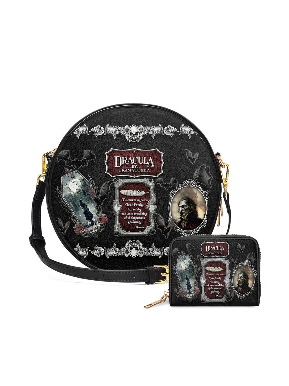 "The Dracula" Circle Crossbody Bag - EVERMORE DEAL