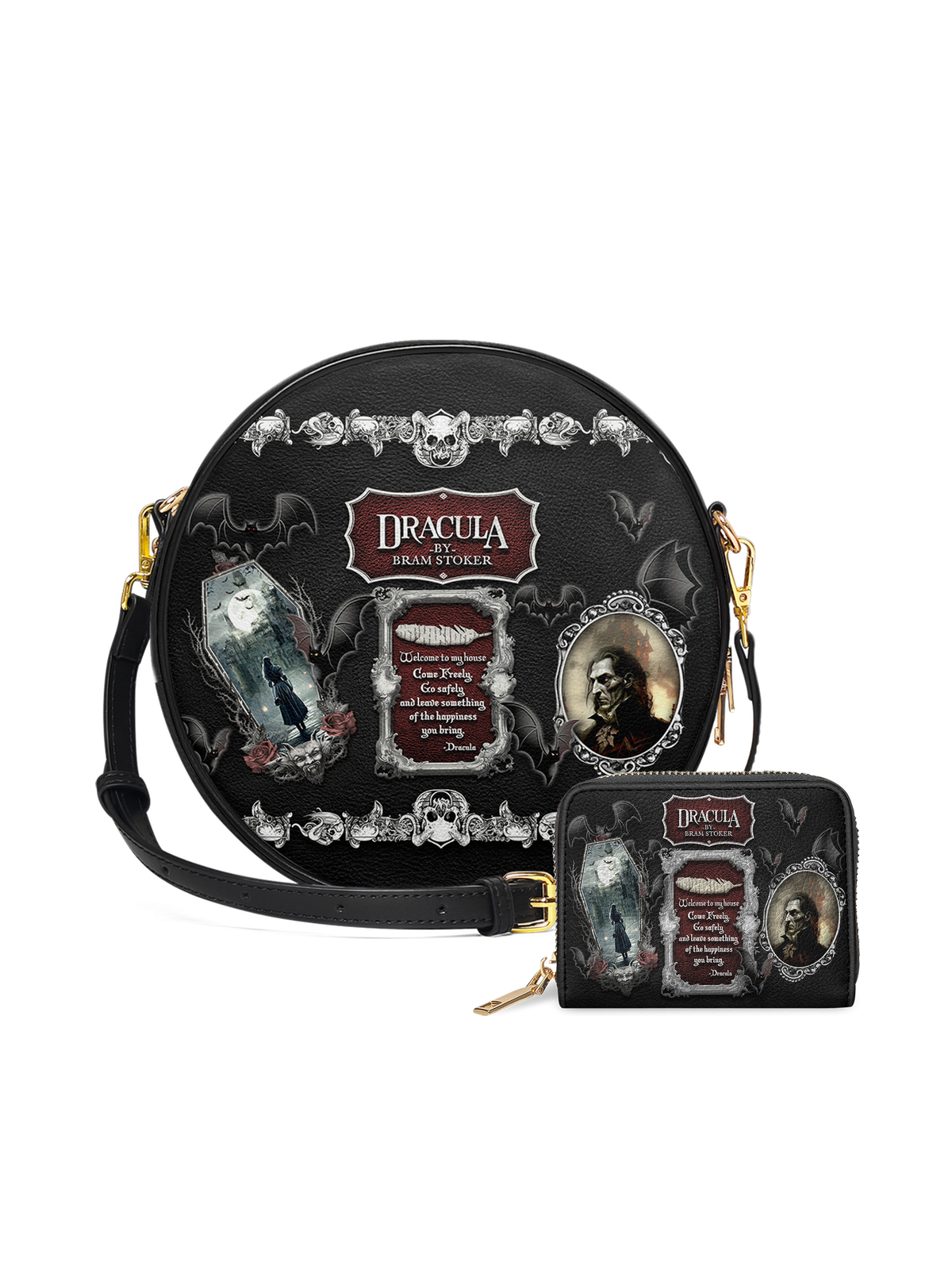 "The Dracula" Circle Crossbody Bag - EVERMORE DEAL
