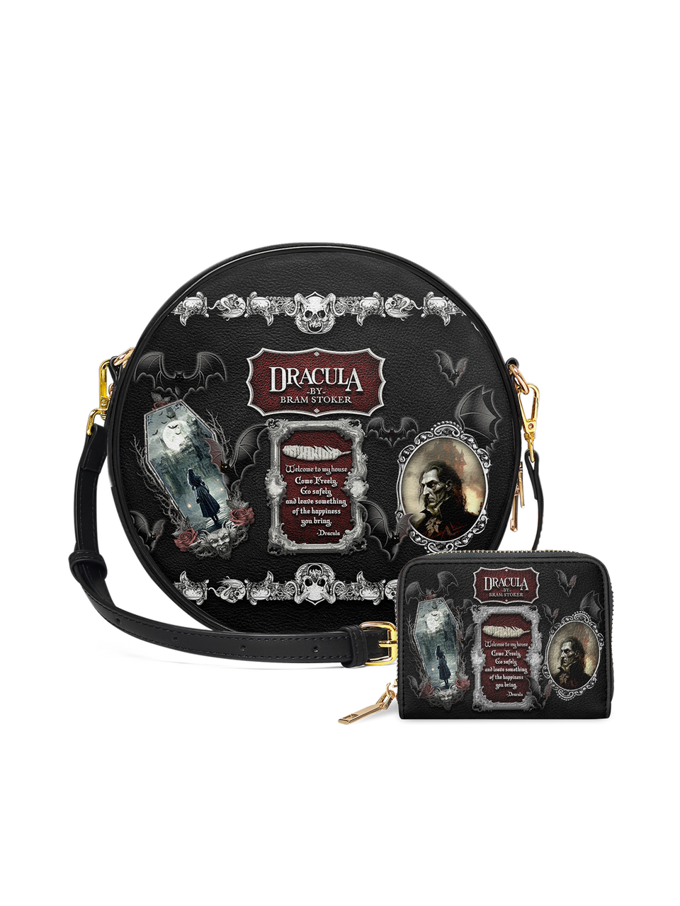 "The Dracula" Circle Crossbody Bag - EVERMORE DEAL