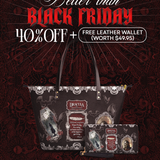 "The Dracula" Leather Tote Bag Deal