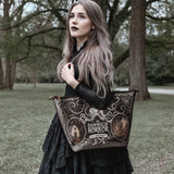 "The Dunwich Horror" Leather Tote Bag