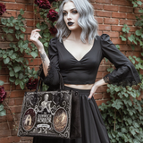 "The Dunwich Horror" - Black Interior - Leather Handbag