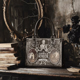 "The Dunwich Horror" - Black Interior - Small Leather Handbag - CLEAROUT