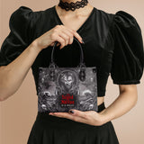"The Island Of Dr Moreau" - Black Interior - Small Leather Handbag