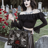 "The Island Of Dr Moreau" - Black Interior - Leather Handbag