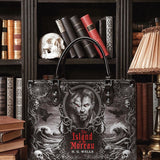"The Island Of Dr Moreau" - Black Interior - Leather Handbag