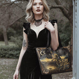 "The King In Yellow" Leather Tote Bag